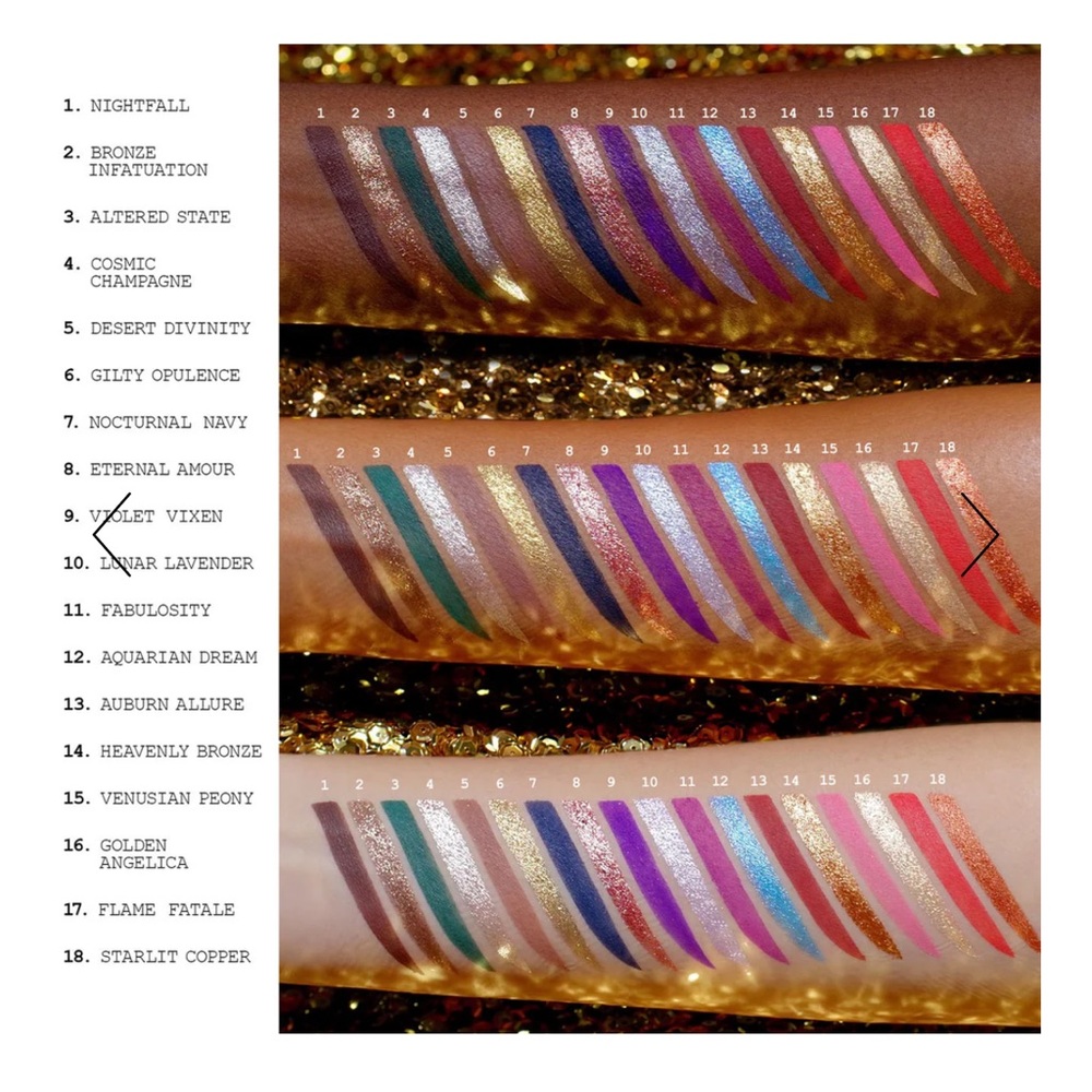NWB Pat McGrath MYHRSHP MEGA Celestial Nirvana Eyeshadow Palette Metallic Matte - Picture 4 of 9